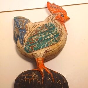 ROOSTER  CARVED